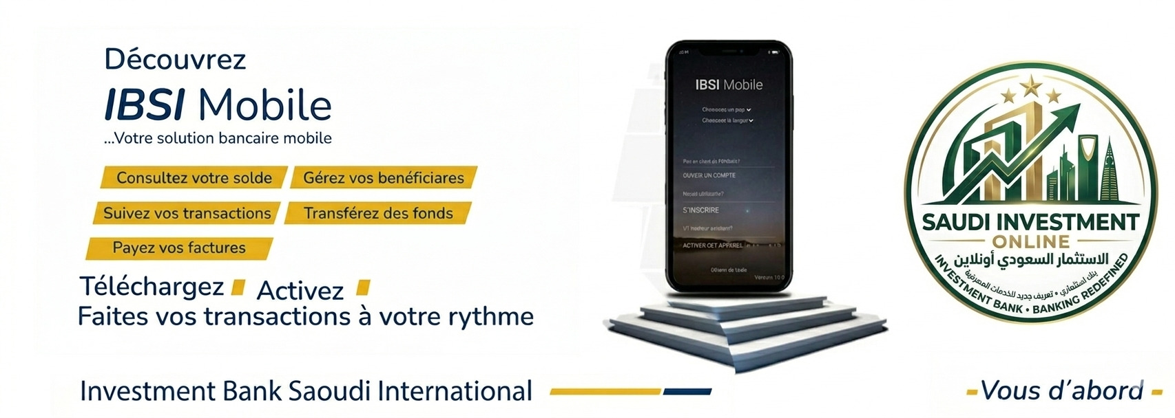 investment bank SAUDI international